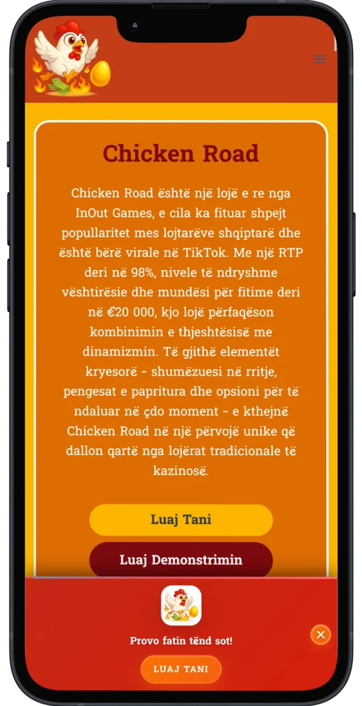 Chicken Road Mobile